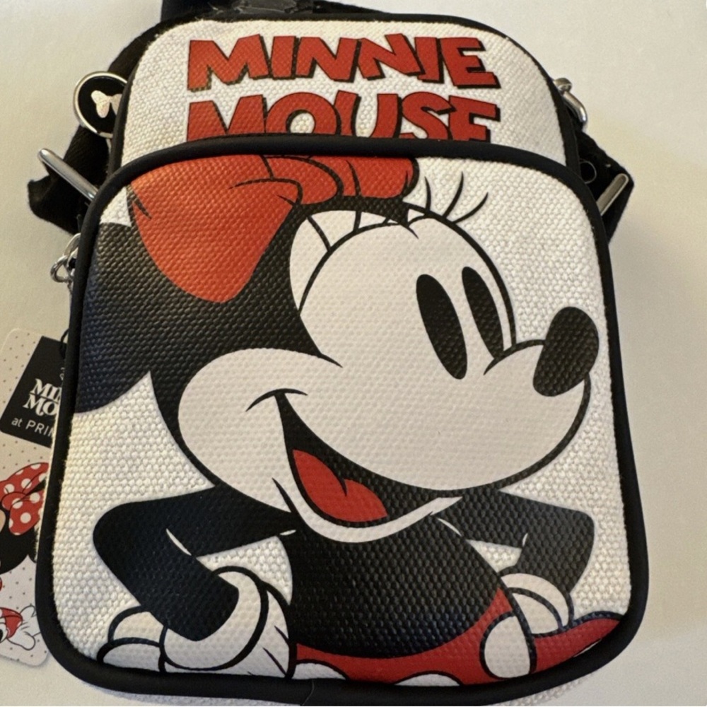 Primark Minnie Mouse Red and Black Crossbody Bag - Picture 2 of 4